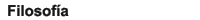 Filosof�a
